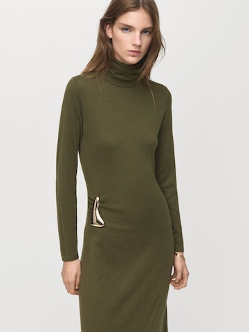 MANGO Kötött ruhák 'ANA' - zöld