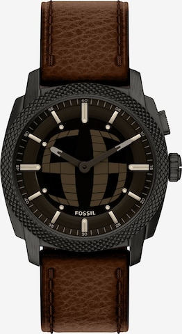 FOSSIL Аналоговые часы в Коричневый: спереди