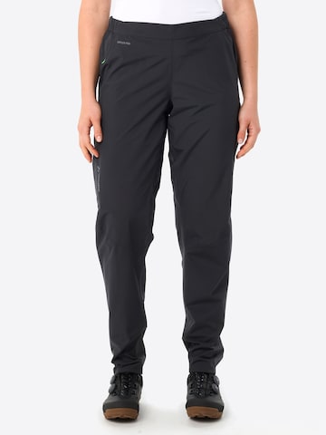 VAUDE Regular Outdoorbroek 'Kuro' in Zwart: voorkant