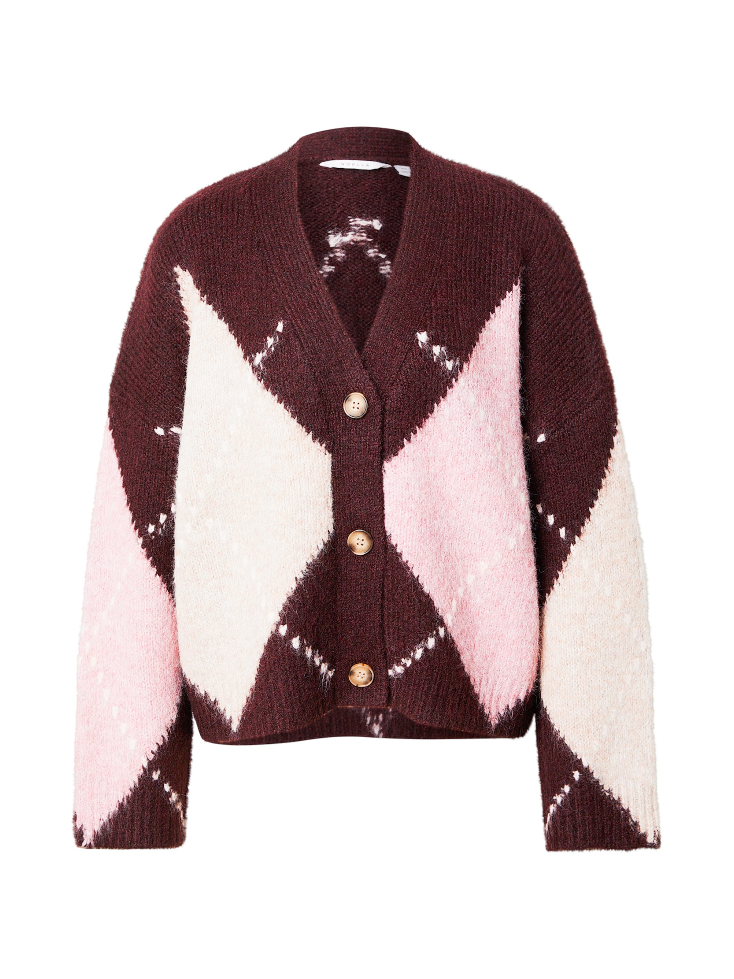 Noella Knit Cardigan 'Laiana' in Red: front