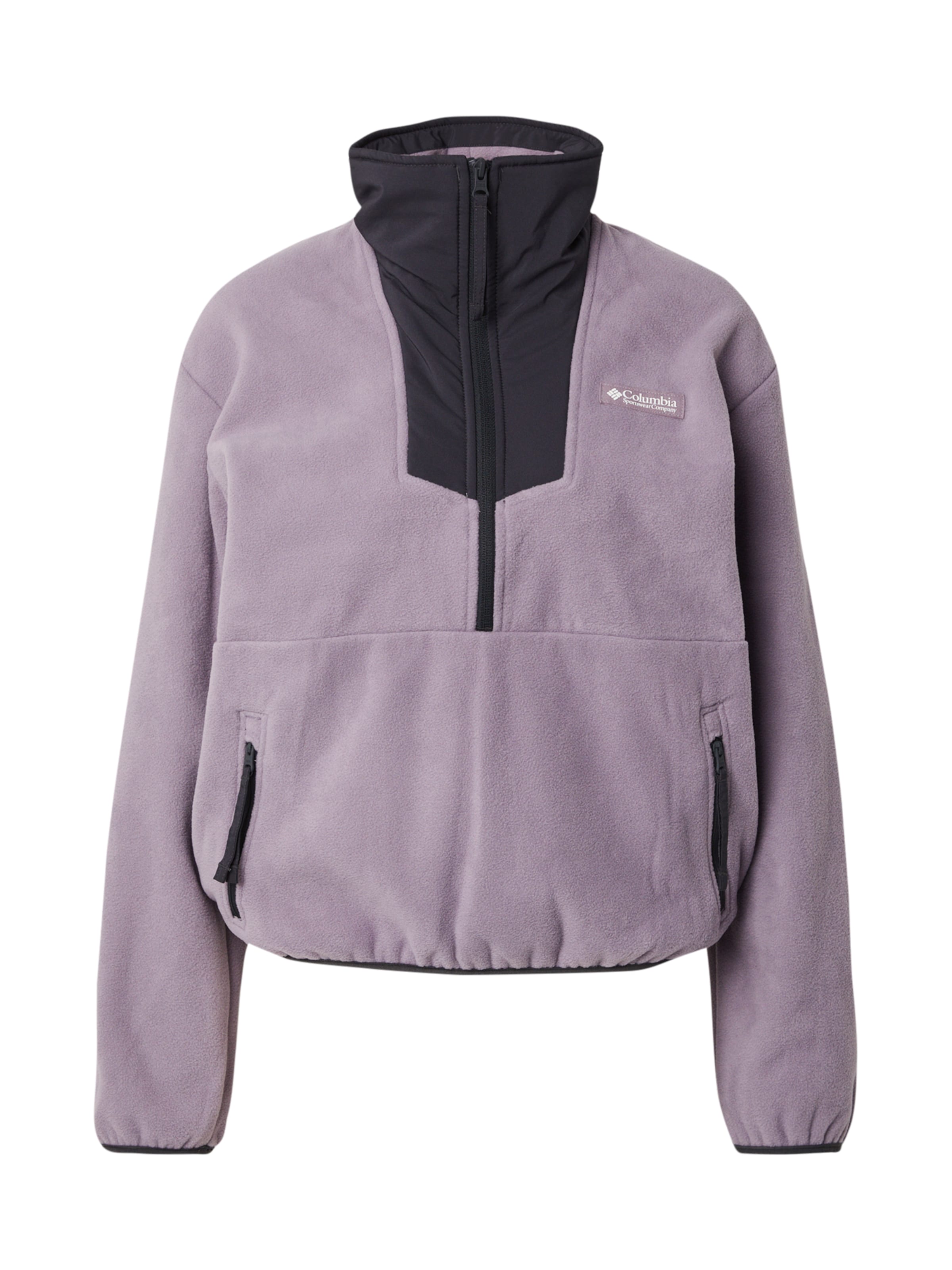 COLUMBIA Спортен пуловер 'Sequoia Grove' в лилав: отпред
