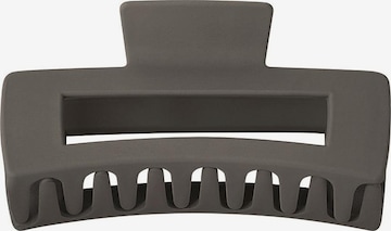 Good to Blue Haarschmuck 'Große rechteckige Haarklammer' in Braun: Vorderseite