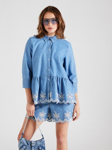 ONLY Blouse 'ONLCANBERRA' in Blauw