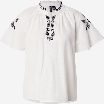 VERO MODABluza 'VMQUINN' - bijela boja: prednji dio