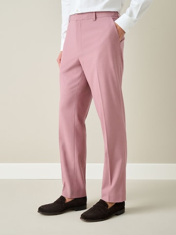 Regular Pantalon à plis Next en rose