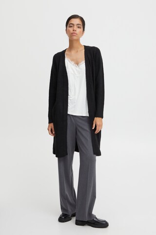 b.young Knit Cardigan in Black