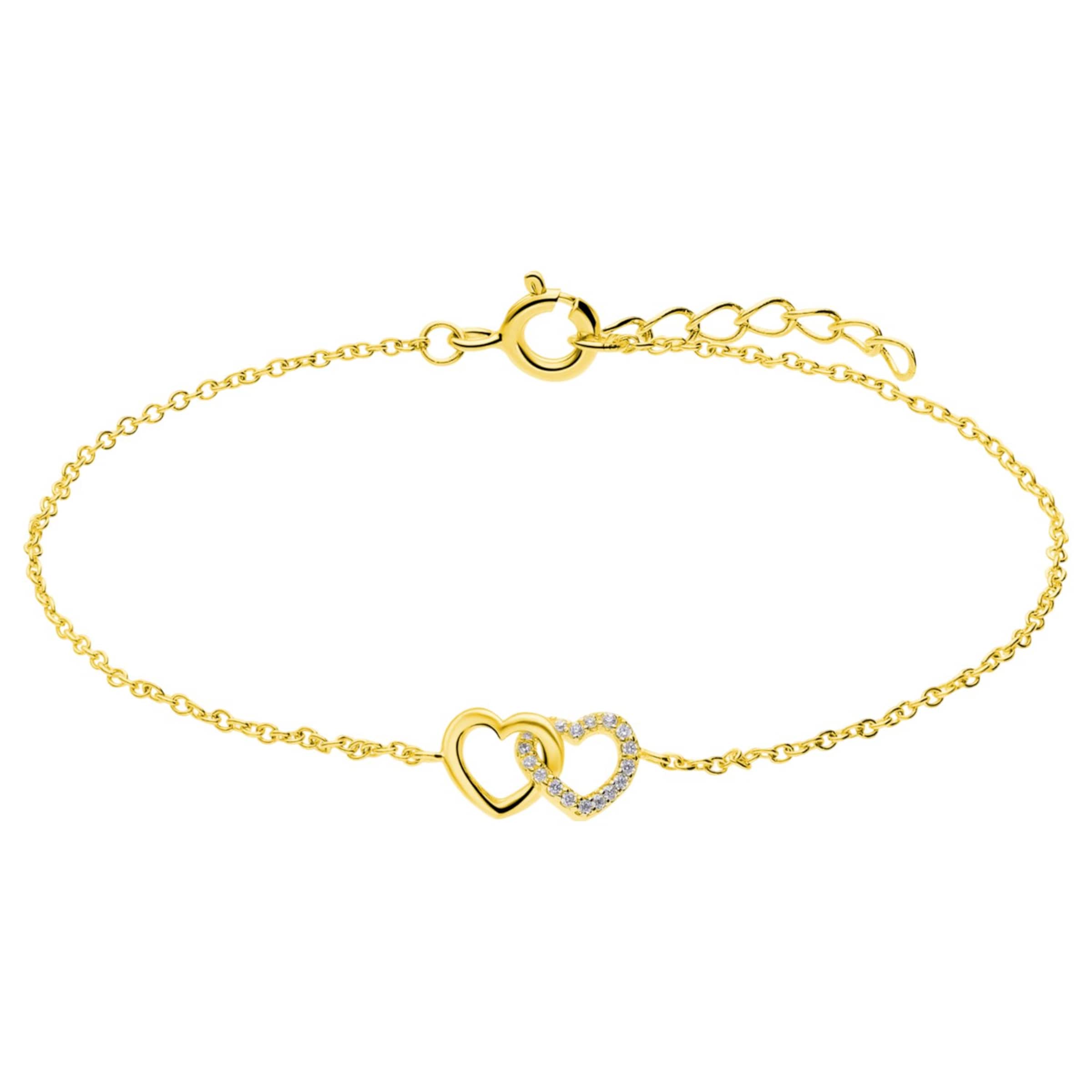 Lucardi Armband in Gold: Vorderseite