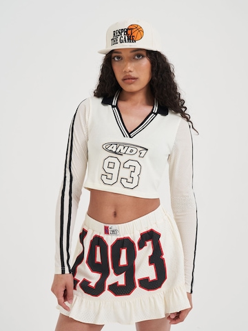 AND1 Póló '93 Airtex' - bézs: elől