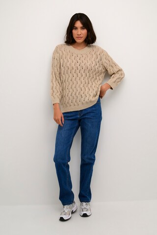 Kaffe Sweater 'Lena' in Beige