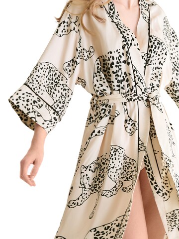 Lisca Dressing Gown 'Tamara' in Beige