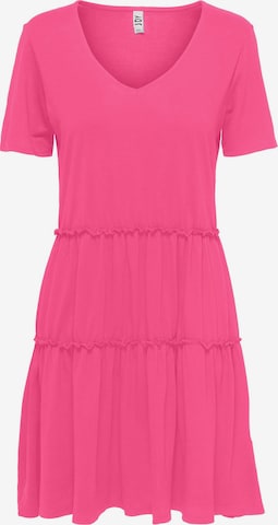 Robe 'DALILA' JDY en rose : devant