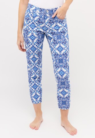 Coupe slim Jean 'Ornella' Angels en bleu : devant