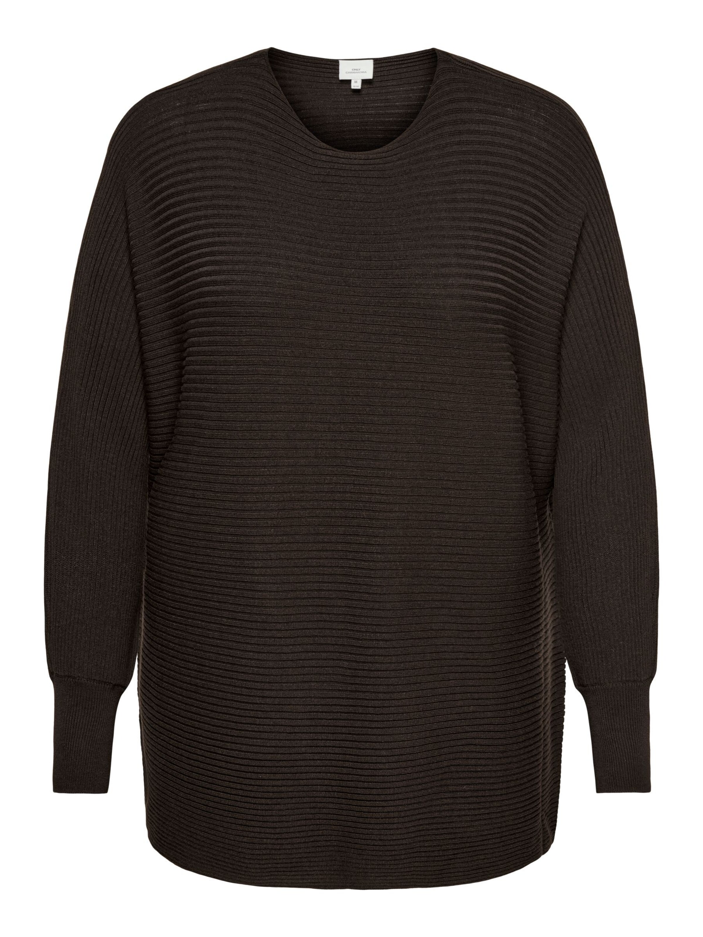 Pull-over 'CARNew Adaline' ONLY Carmakoma en marron : devant