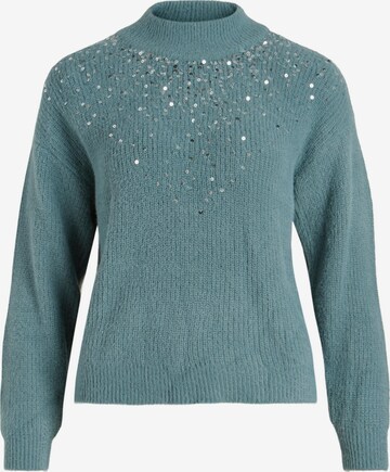 VILA Sweater 'Sheena' in Blue: front