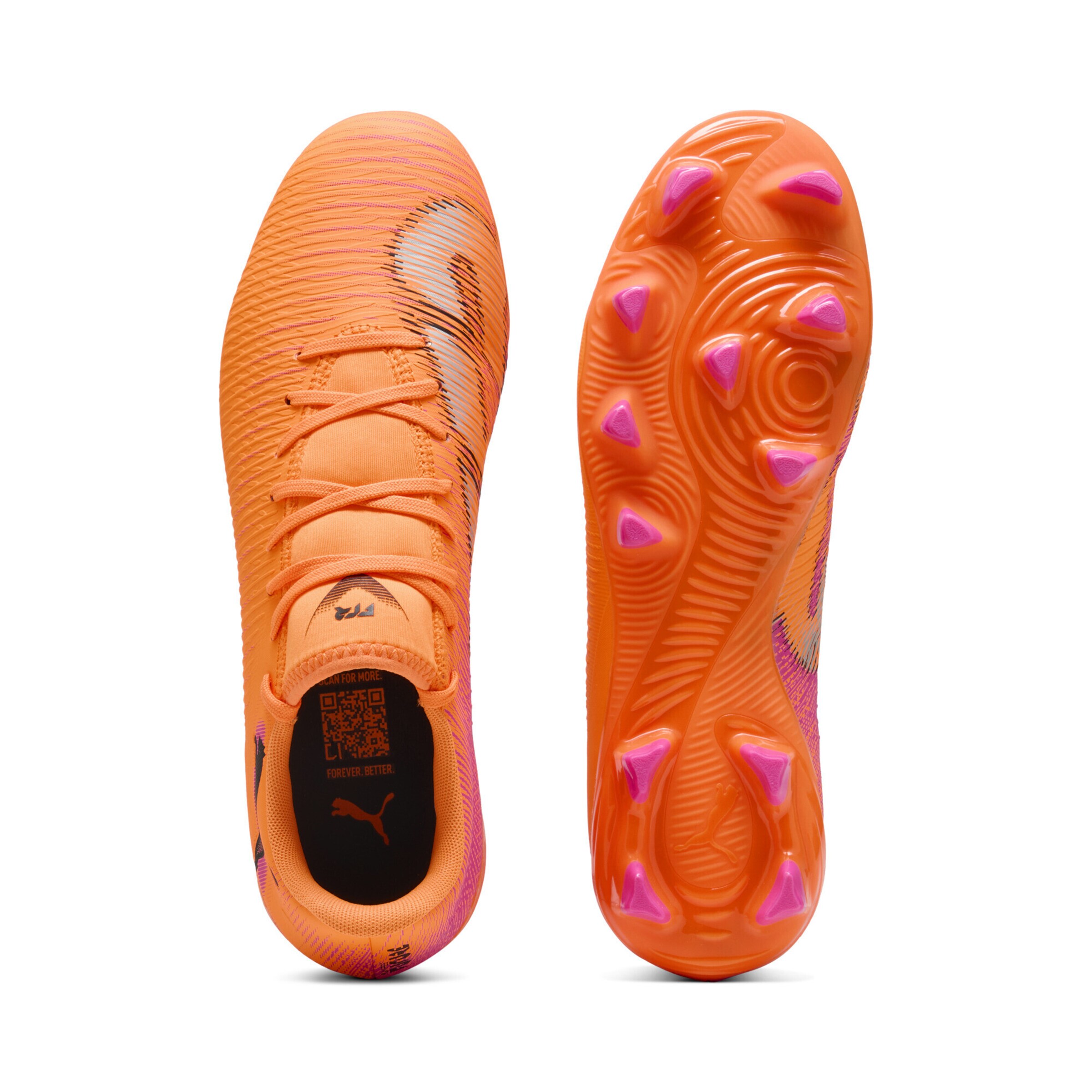 PUMA Soccer Cleats 'Future 8 Play' in Orange