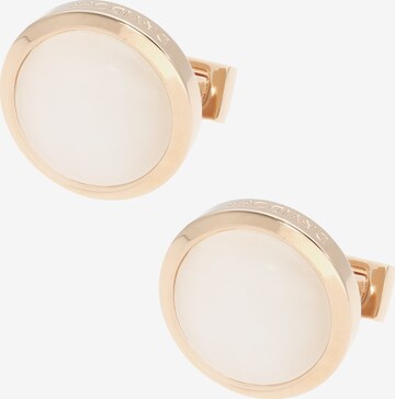 Davidoff Cufflinks in White: front