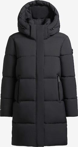 Manteau d’hiver 'Haya2' khujo en gris : devant