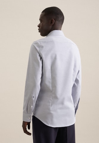 Coupe regular Chemise business 'Slim' SEIDENSTICKER en blanc