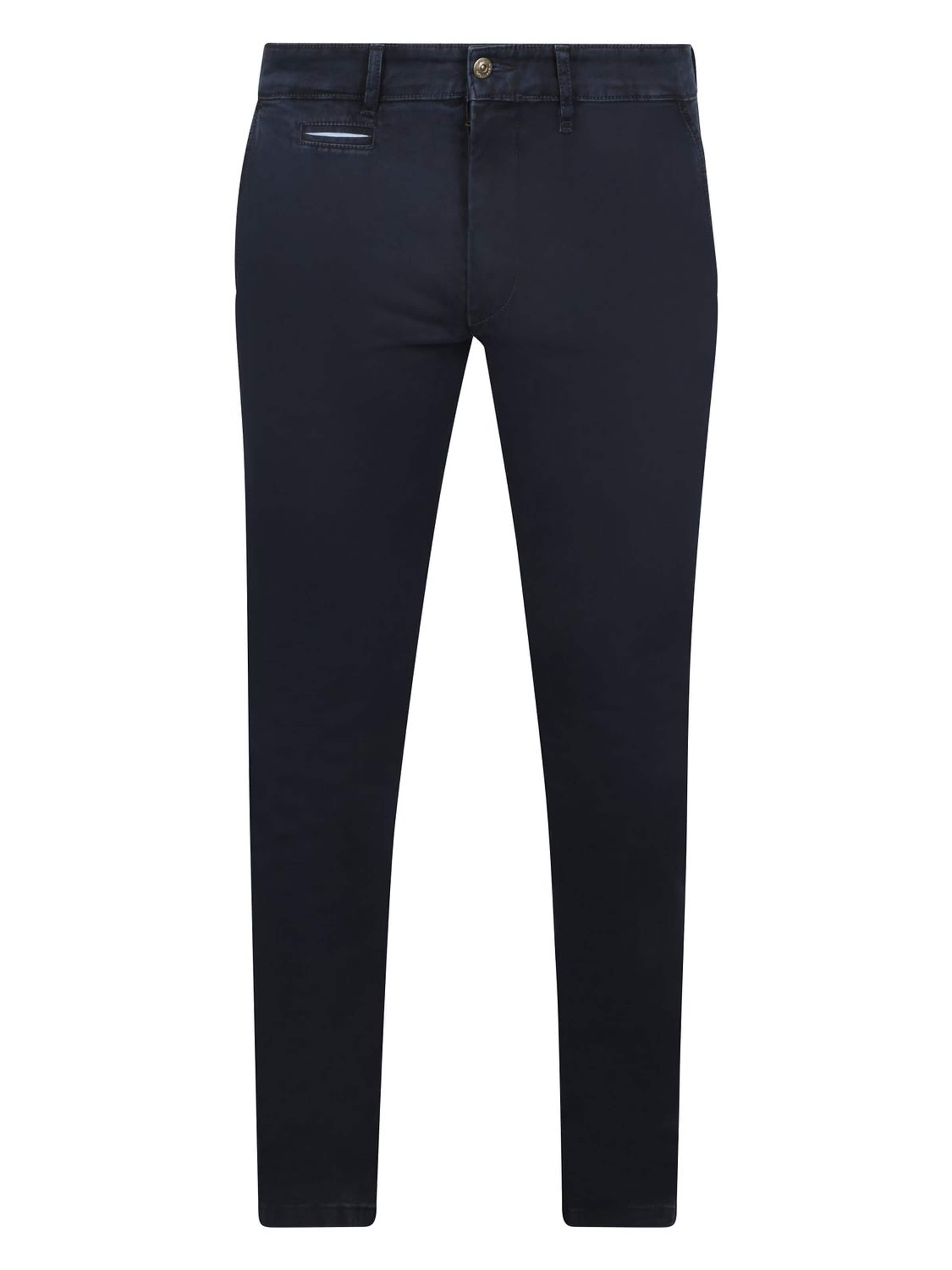Steppin' out Slimfit Chino in Blauw: voorkant