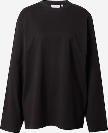 Maglia extra large di WEEKDAY in nero: frontale