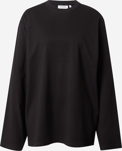 WEEKDAY Oversized bluse i sort, Produktvisning