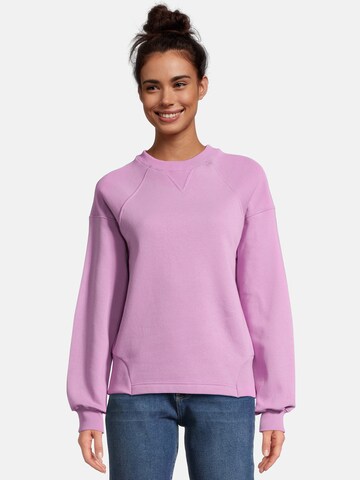 salzhaut Sweatshirt 'Reip' in Pink: Vorderseite