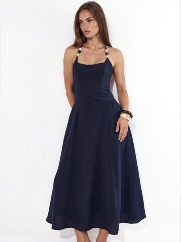 Hiccup Dress 'Midi' in Blue