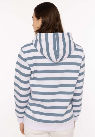 Sweat-shirt Zwillingsherz en bleu