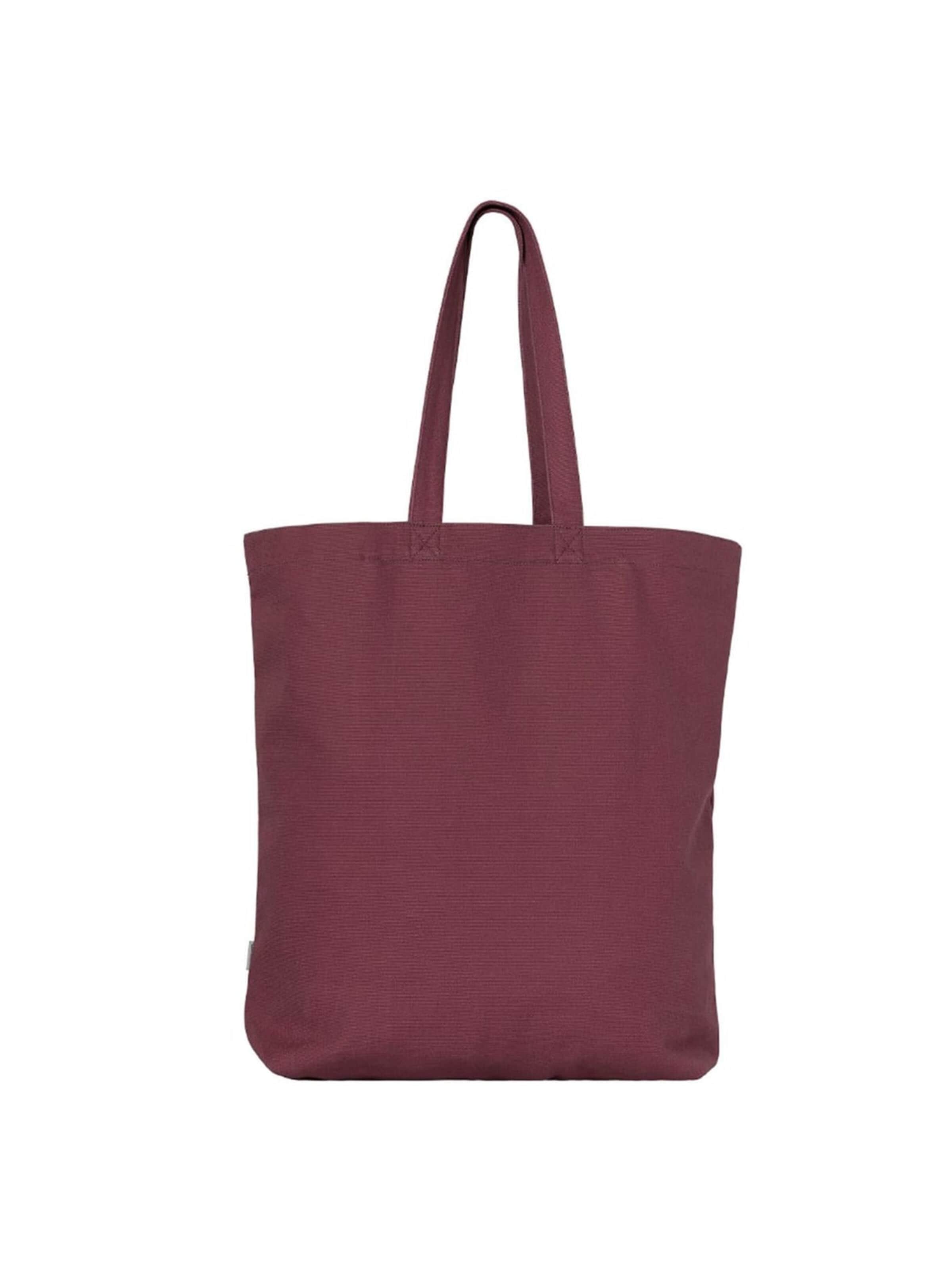 Borsa a tracolla 'Stamp Tote Dusty Fuchsia / Black' di Carhartt WIP in rosso