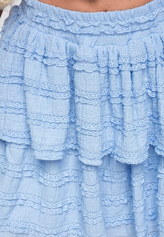 Ombre Rok in Blauw