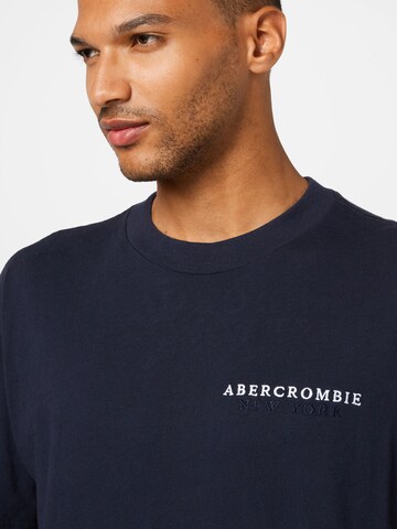 Abercrombie & Fitch Тениска в синьо