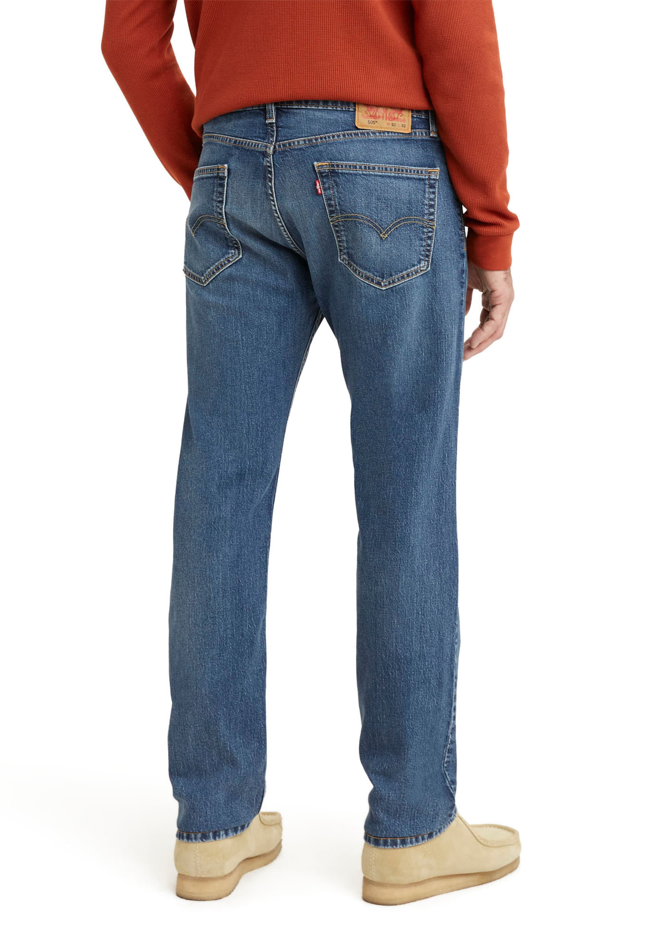 LEVI'S ® Normalny krój Jeansy '505' w kolorze niebieski