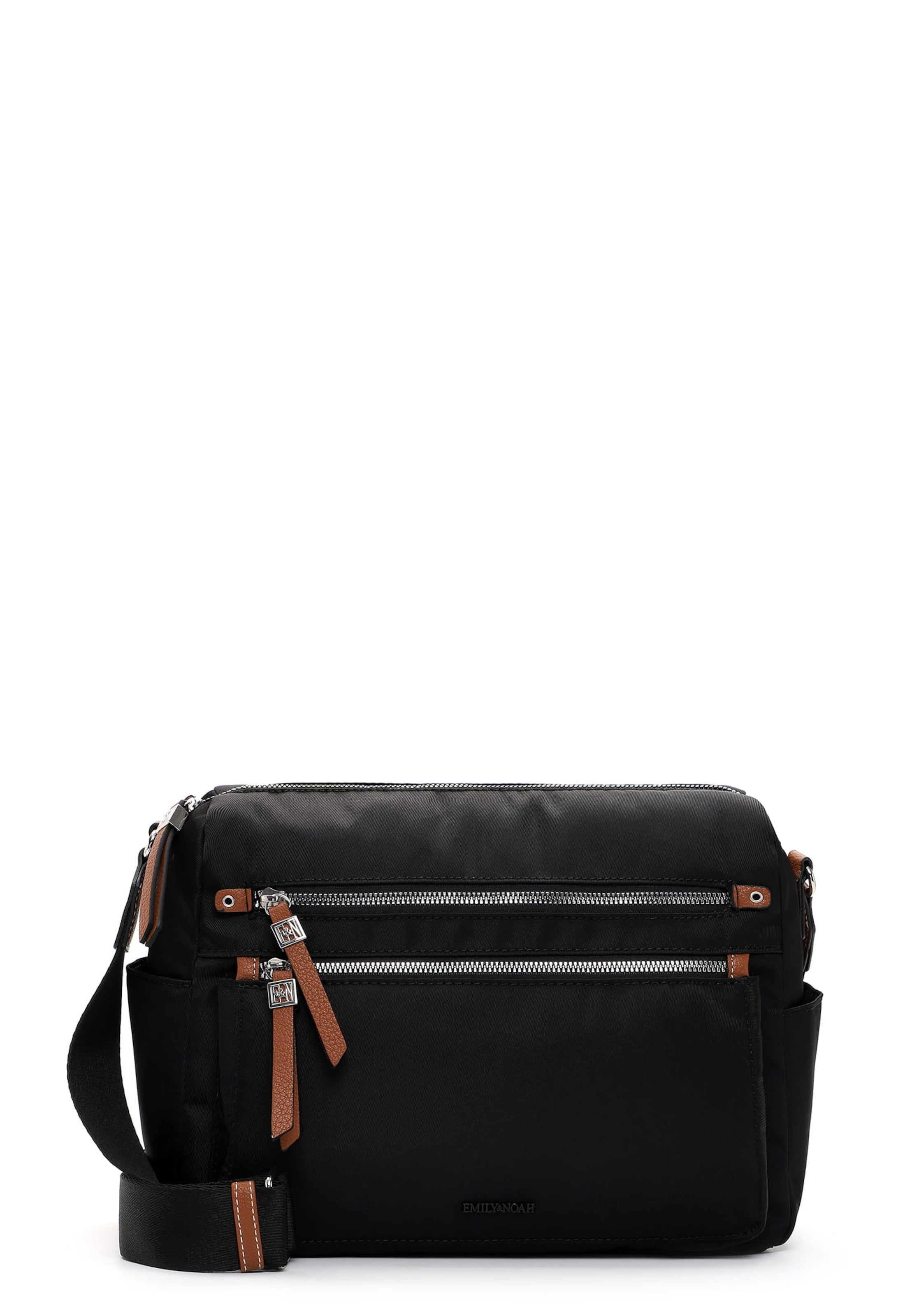 Emily & Noah Olkalaukku värissä musta: etupuoli