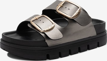Lee Cooper Pantolette in Silber: Vorderseite