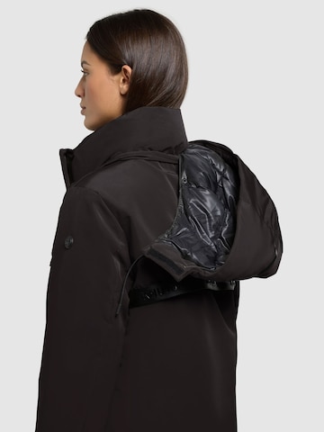 khujo Winter Coat 'LOFI3' in Black