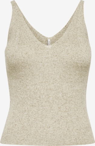 ONLY Knitted Top 'Lina' in Grey: front