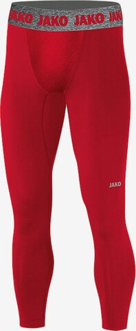 JAKO Athletic Underwear in Red: front