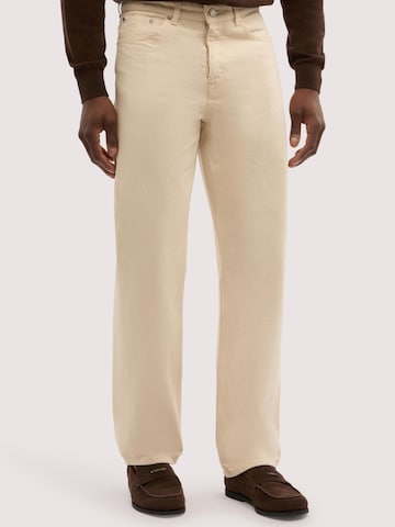 regular Jeans di Trussardi in beige: frontale