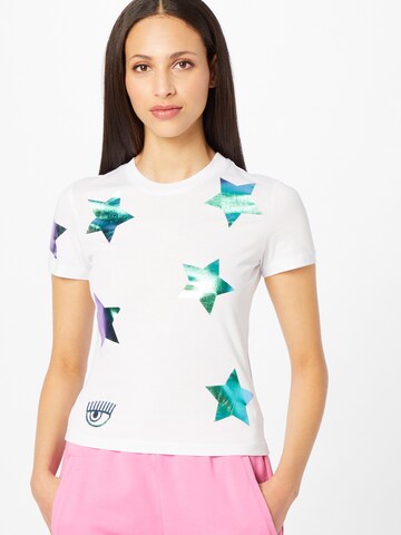 Chiara Ferragni T-Shirt 'EYESTAR' in Weiß: Vorderseite