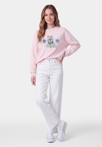 MYMO - Sweatshirt em rosa