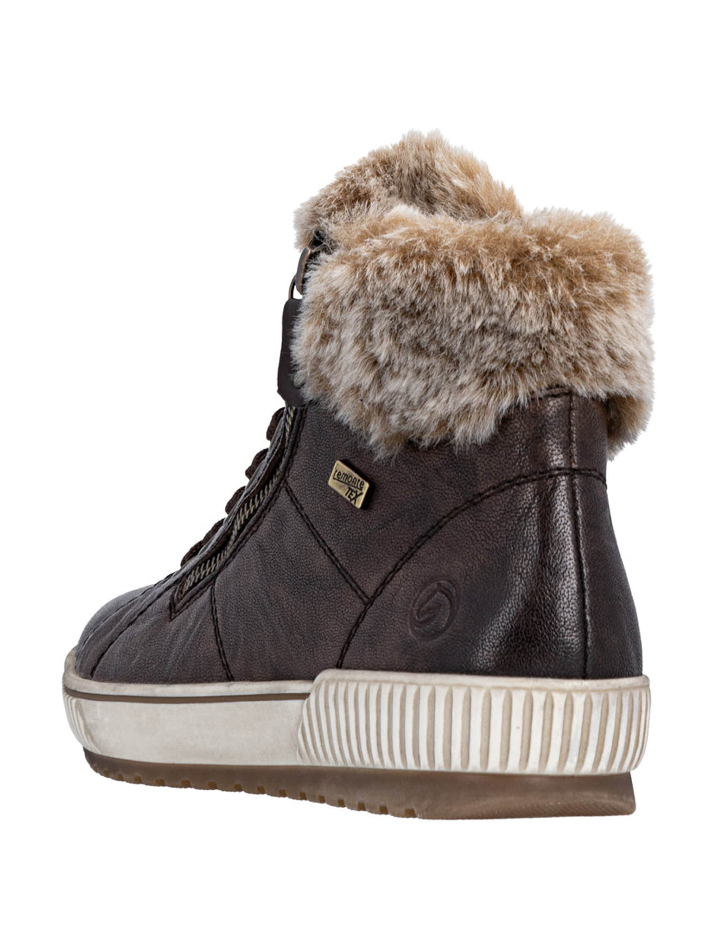 Bottines à lacets REMONTE en marron