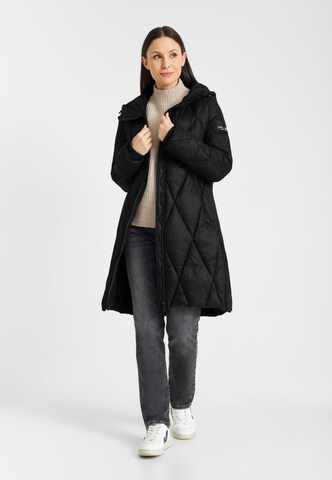 Frieda & Freddies Between-Seasons Coat in Black