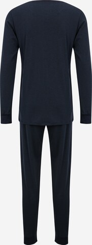 SCHIESSER Long Pajamas in Blue