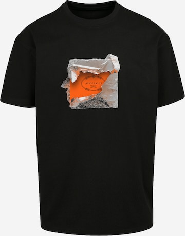 T-Shirt 'Apollo II' Mister Tee en noir : devant