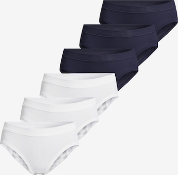 CON-TA Slip 'Feinripp' in Blau: Vorderseite