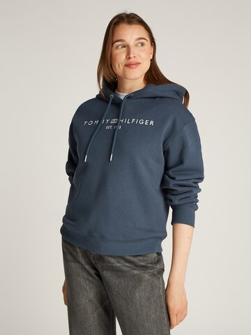 TOMMY HILFIGER Sweatshirt in Blauw: voorkant