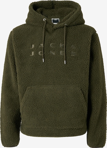 žalia JACK & JONES Megztinis 'JCOFLARE': priekis