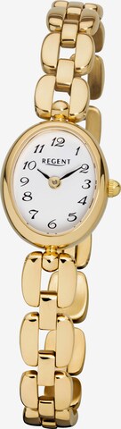 REGENT Analog Watch in Gold: front