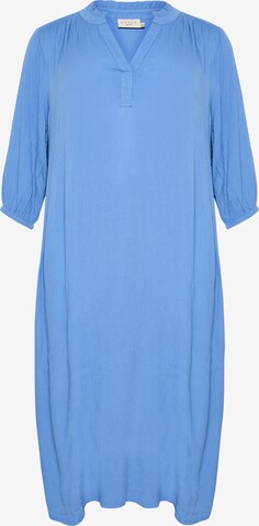 Robe 'Mirline' KAFFE CURVE en bleu : devant