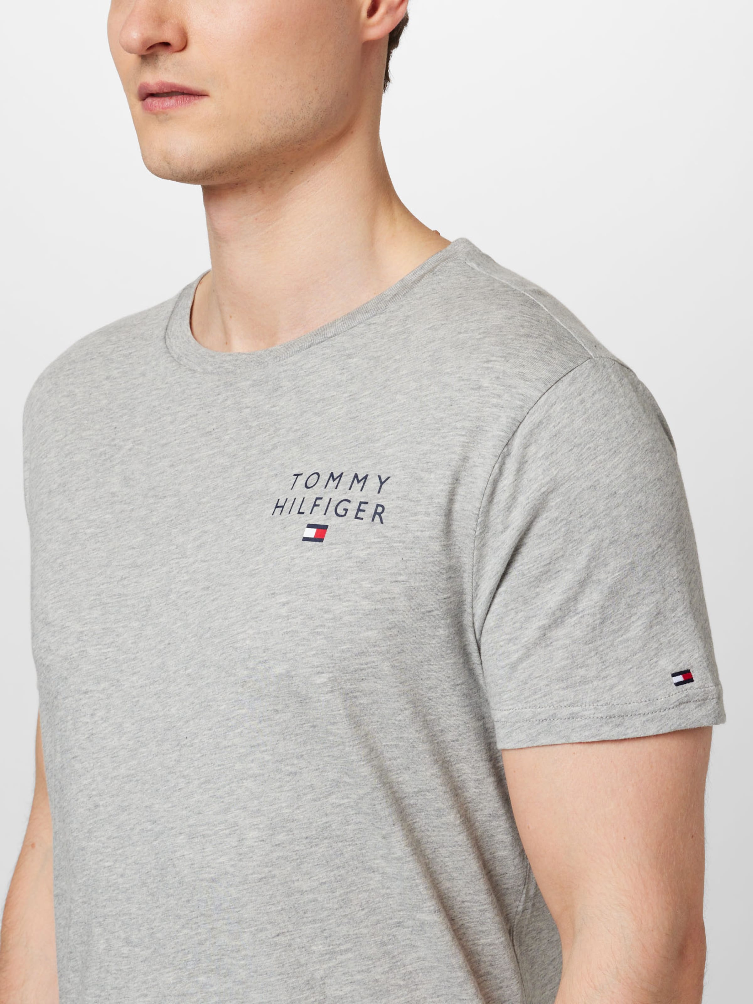 Tommy Hilfiger Underwear Shirt in Mottled Grey ABOUT YOU